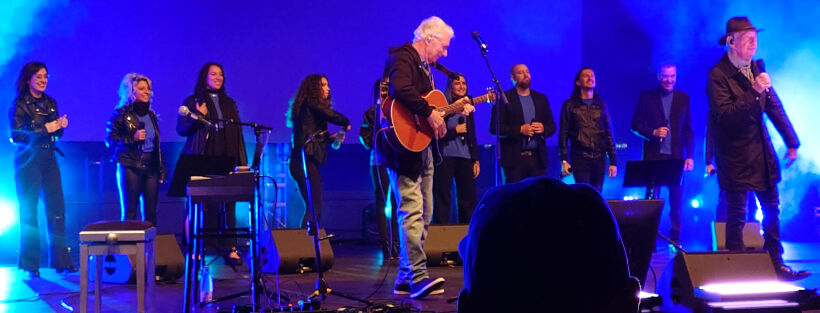 Guido und Maurizio beim Konzert.