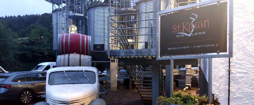 Die Brennerei von St. Kilian in Rüdenau