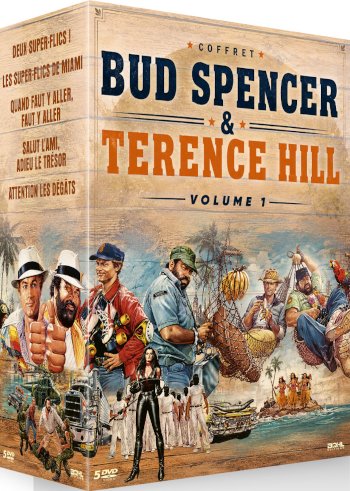 Coffret - Bud Spencer - Terence Hill - Volume 1 (5 DVDs)
