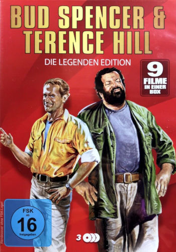 Bud Spencer & Terence Hill - Die Legenden Edition (9 Filme auf 3 DVDs)