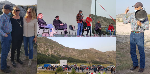 Pictures from the event in Gran Sasso