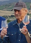 Terence Hill raises his glass