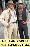 Terence Hill und Marcus Zölch im Westernoutfit Terence Hill und Marcus Zölch im Westernoutfit