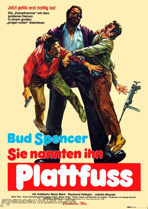 Bud Spencer a Terence Hill Inspector 'Flatfoot' Rizzo Film, dvd, png
