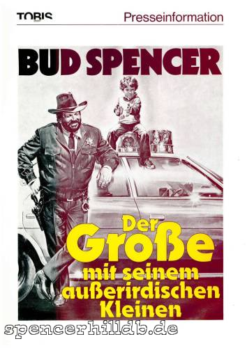 Der Große mit seinem außerirdischen Kleinen (Presseinformation) Der Große mit seinem außerirdischen Kleinen (Presseinformation)