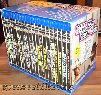 Blu-ray - Bud Spencer und Terence Hill - 20er Mega Blu-ray Collection (20  Blu-rays) - Bud Spencer / Terence Hill - Datenbank