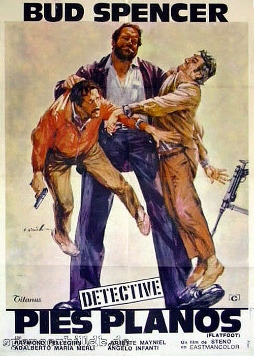Bud Spencer a Terence Hill Inspector 'Flatfoot' Rizzo Film, dvd, png