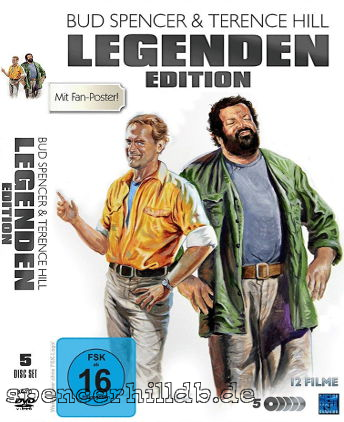 Terence Hill & Bud (Freibeuter Der Meere/Karthago In Flammen/Der  Sizilianer/Blaue Bohnen für ein Halleluja/Der Teufel kennt kein Halleluja)  [Alemania]