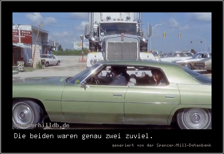 Die beiden waren genau zwei zuviel.