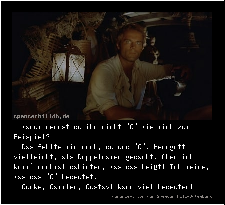 - Warum nennst du ihn nicht 