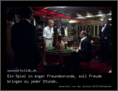 Ein Spiel in enger Freundesrunde, soll Freude bringen zu jeder Stunde.