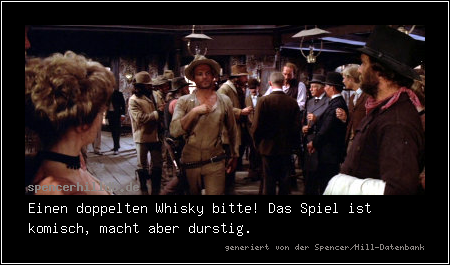 Einen doppelten Whisky bitte! Das Spiel ist komisch, macht aber durstig.