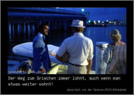 Der Weg zum Griechen immer lohnt, auch wenn man etwas weiter wohnt!