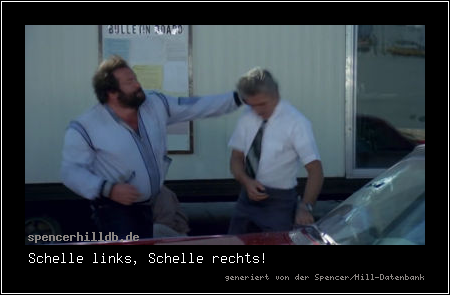 Schelle links, Schelle rechts!