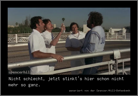 Nicht schlecht, jetzt stinkt's hier schon nicht mehr so ganz.