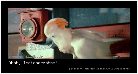 Ahhh, Indianerzähne!
