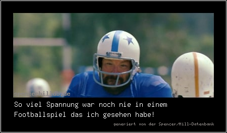 So viel Spannung war noch nie in einem Footballspiel das ich gesehen habe!