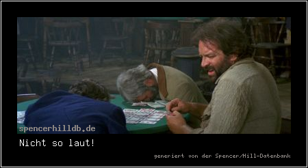 Nicht so laut!