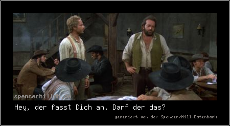 Hey, der fasst Dich an. Darf der das?