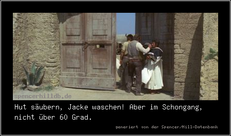 Hut säubern, Jacke waschen! Aber im Schongang, nicht über 60 Grad.